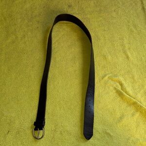 Women’s Black Leather Belt